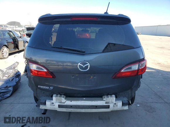 2013 Mazda 5 Touring with VIN JM1CW2CL2D0159282, listed as a Copart auction lot 47303335 with 145,214 mi miles and Salvage Title. Bid and sale history available at carsss.com. Image 6.