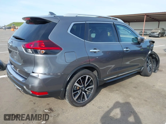 2019 Nissan Rogue SL with VIN 5N1AT2MT9KC800370, listed as a IAAI auction lot 41761693 with 51,517 mi miles and . Bid and sale history available at DreamBid. Image 4.