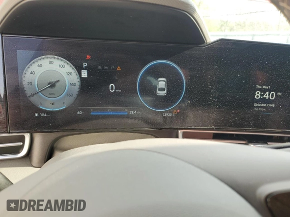 2025 Hyundai Elantra SEL Convenience with VIN KMHLS4DG3SU862593, listed as a Copart auction lot 55407335 with 13,935 mi miles and Clean Title. Bid and sale history available at DreamBid. Image 9.