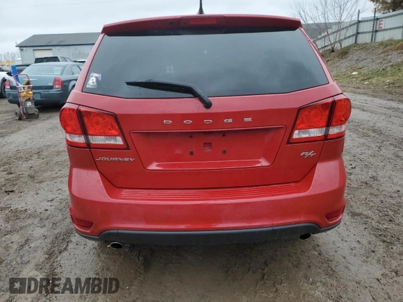 2015 Dodge Journey R/T z VIN 3C4PDCEG3FT688081, wystawiony jako Copart lot #52130025 z przebiegiem 63 813 mil mil oraz Czysty tytuł • Clean title. Historia ofert i sprzedaży dostępna na DreamBid. Obrazek 6.