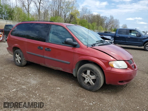 2006 Dodge Grand Caravan SE with VIN 1D4GP24RX6B672811, listed as a Copart auction lot 55398985 with 218,803 mi miles and Clean Title. Bid and sale history available at DreamBid. Image 4.