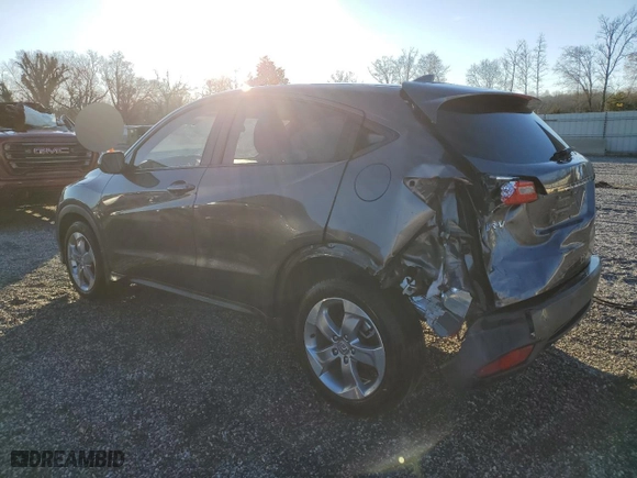 2021 Honda HR-V LX with VIN 3CZRU6H31MM729280, listed as a Copart auction lot 45457965 with 49,506 mi miles and Salvage Title. Bid and sale history available at carsss.com. Image 2.