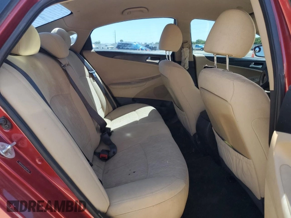2013 Hyundai Sonata GLS with VIN 5NPEB4AC9DH586755, listed as a Copart auction lot 53889985 with 125,943 mi miles and Salvage Title. Bid and sale history available at carsss.com. Image 10.