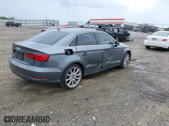 2015 Audi A3 Premium Plus z VIN WAUCCGFF6F1135248, wystawiony jako IAAI lot #42077767 z przebiegiem 75 806 mil mil oraz . Historia ofert i sprzedaży dostępna na DreamBid. Obrazek 4.