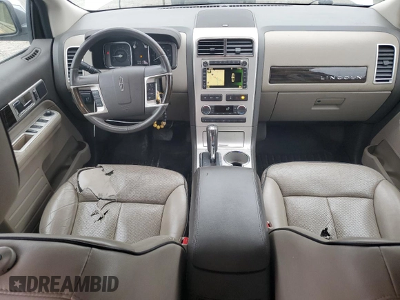 2009 Lincoln MKX with VIN 2LMDU68C79BJ12359, listed as a Copart auction lot 81906694 with 215,549 mi miles and Salvage Title. Bid and sale history available at DreamBid. Image 8.