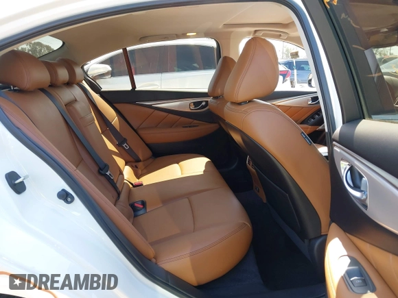 2024 Infiniti Q50 Luxe with VIN JN1EV7BP5RM601925, listed as a IAAI auction lot 42261752 with 1,511 mi miles and . Bid and sale history available at DreamBid. Image 8.