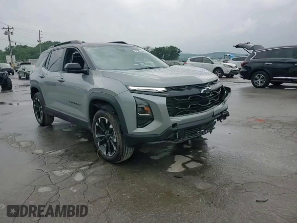 2025 Chevrolet Equinox FWD RS with VIN 3GNAXLEG1SL226410, listed as a Copart auction lot 57580165 with 8,079 mi miles and Salvage title. Bid and sale history available at DreamBid. Image 13.