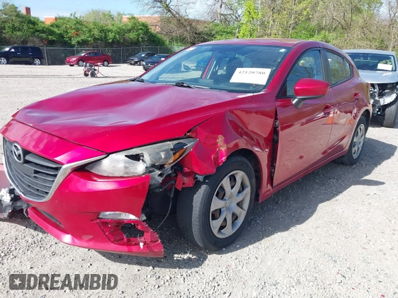 2016 Mazda 3 i Sport with VIN JM1BM1J70G1331132, listed as a IAAI auction lot 42120780 with 109,917 mi miles and . Bid and sale history available at DreamBid. Image 22.