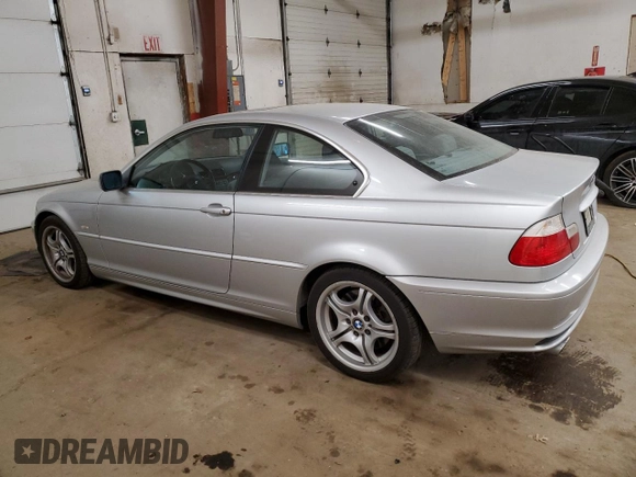 2001 BMW 3 Series 330Ci with VIN WBABN53421JU21846, listed as a Copart auction lot 84255684 with 188,425 mi miles and Salvage Title. Bid and sale history available at carsss.com. Image 2.