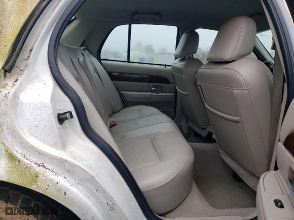 2007 Mercury Grand Marquis LS with VIN 2MEFM75V47X642839, listed as a Copart auction lot 51730635 with 0 mi miles and Clean Title. Bid and sale history available at carsss.com. Image 10.