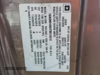1996 GMC Safari with VIN 1GKDM19W3TB510312, listed as a Copart auction lot 69528134 with 106,226 mi miles and Salvage Title. Bid and sale history available at carsss.com. Image 13.