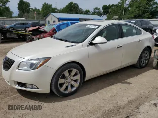 2013 Buick Regal Turbo Premium 2 z VIN 2G4GT5GV7D9147007, wystawiony jako Copart lot #57310775 z przebiegiem 171 280 mil mil oraz Szkoda całkowita • Salvage title. Historia ofert i sprzedaży dostępna na DreamBid. Obrazek 1.