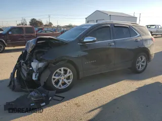 2021 Chevrolet Equinox Premier z VIN 2GNAXXEV6M6150826, wystawiony jako Copart lot #43207845 z przebiegiem 35 341 mil mil oraz Szkoda całkowita • Salvage title. Historia ofert i sprzedaży dostępna na DreamBid. Obrazek 1.