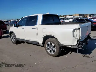 2019 Honda Ridgeline RTL-E with VIN 5FPYK3F7XKB002241, listed as a Copart auction lot 53804835 with 61,880 mi miles and Salvage title. Bid and sale history available at DreamBid. Image 2.