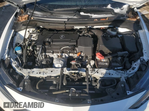 2022 Acura ILX with VIN 19UDE2F32NA004327, listed as a Copart auction lot 89387245 with 27,711 mi miles and Salvage Title. Bid and sale history available at DreamBid. Image 11.