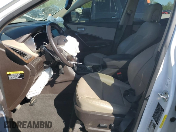 2018 Hyundai Santa Fe 2.4L with VIN 5XYZU3LB6JG511556, listed as a Copart auction lot 52035015 with 85,177 mi miles and Salvage title. Bid and sale history available at DreamBid. Image 7.