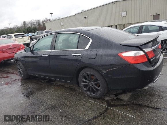 2014 Honda Accord Sport with VIN 1HGCR2F53EA091964, listed as a Copart auction lot 51842905 with 143,335 mi miles and Salvage Title. Bid and sale history available at DreamBid. Image 2.