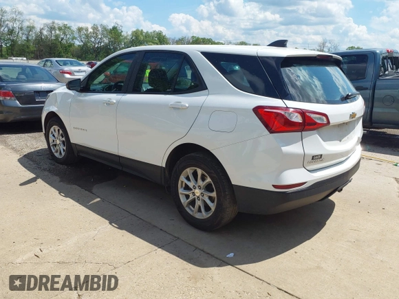 2020 Chevrolet Equinox LS z VIN 3GNAXSEVXLS602800, wystawiony jako IAAI lot #42268052 z przebiegiem 96 159 mil mil oraz . Historia ofert i sprzedaży dostępna na DreamBid. Obrazek 3.