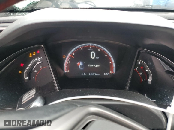2019 Honda Civic Si z VIN 2HGFC3A51KH750102, wystawiony jako Copart lot #42726255 z przebiegiem 65 824 mil mil oraz Szkoda całkowita • Salvage title. Historia ofert i sprzedaży dostępna na DreamBid. Obrazek 9.
