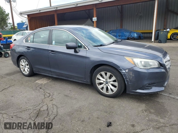 2016 Subaru Legacy Premium with VIN 4S3BNAC66G3054282, listed as a Copart auction lot 61608435 with 134,033 mi miles and Salvage title. Bid and sale history available at DreamBid. Image 4.