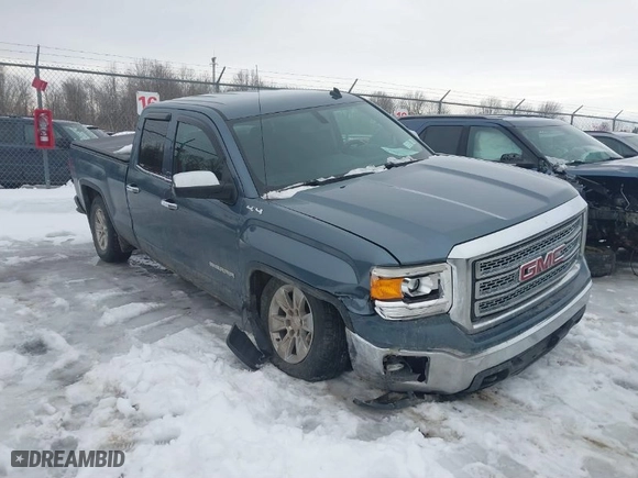 2014 GMC Sierra 1500 SLE with VIN 1GTV2UEH1EZ166326, listed as a IAAI auction lot 41555559 with 75,717 mi miles. Bid and sale history available at carsss.com. Image 1.