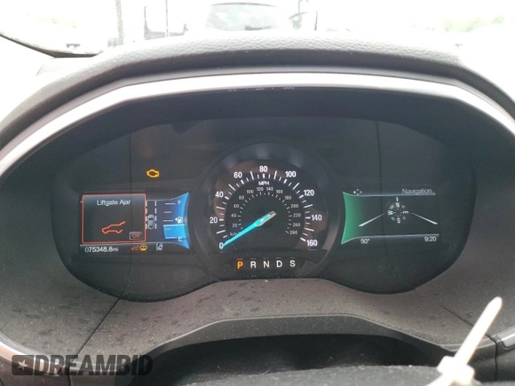 2019 Ford Edge Titanium z VIN 2FMPK4K94KBB36107, wystawiony jako Copart lot #56842925 z przebiegiem 75 348 mil mil oraz Szkoda całkowita • Salvage title. Historia ofert i sprzedaży dostępna na DreamBid. Obrazek 9.