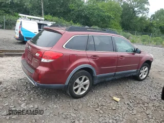 2014 Subaru Outback Limited Power Moon with VIN 4S4BRDKC9E2201559, listed as a Copart auction lot 62074545 with 81,566 mi miles and Salvage title. Bid and sale history available at DreamBid. Image 3.