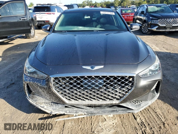 2020 Genesis G70 2.0T with VIN KMTG34LA5LU047685, listed as a Copart auction lot 73717104 with Not provided miles and Non repairable. Bid and sale history available at DreamBid. Image 5.