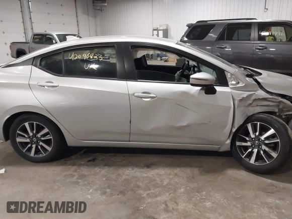 2021 Nissan Versa SV with VIN 3N1CN8EV6ML913147, listed as a IAAI auction lot 42096823 with 76,162 mi miles and . Bid and sale history available at DreamBid. Image 13.