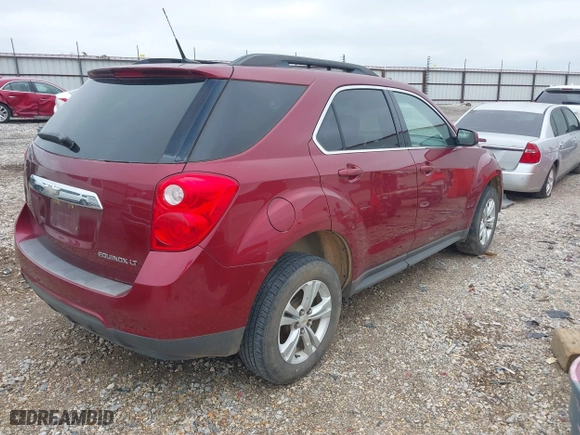 2010 Chevrolet Equinox LT w/1LT with VIN 2CNALDEWXA6272527, listed as a IAAI auction lot 41916689 with 208,095 mi miles. Bid and sale history available at carsss.com. Image 4.