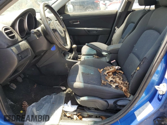 2004 Mazda 3 s with VIN JM1BK323641212218, listed as a Copart auction lot 75604434 with Not Provided miles and Salvage Title. Bid and sale history available at DreamBid. Image 7.
