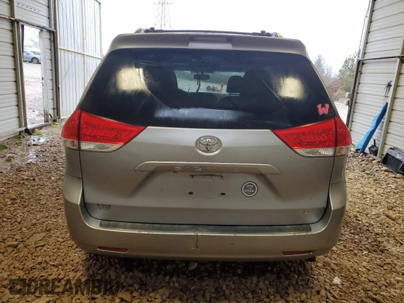 2011 Toyota Sienna LE AAS с VIN 5TDKK3DC1BS047417, выставлен на аукционе Copart как лот 44883125 с пробегом 265 158 миль миль и Списание • Salvage title. История ставок и продаж доступна на DreamBid. Изображение 6.