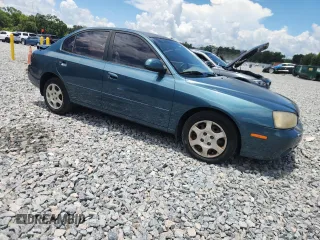 2001 Hyundai Elantra GLS z VIN KMHDN45D61U132398, wystawiony jako Copart lot #61164165 z przebiegiem 162 729 mil mil oraz Szkoda całkowita • Salvage title. Historia ofert i sprzedaży dostępna na DreamBid. Obrazek 4.
