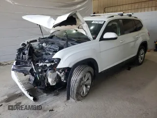 2018 Volkswagen Atlas SE z VIN 1V2LR2CA6JC538820, wystawiony jako Copart lot #54716215 z przebiegiem Nie podano mil oraz Szkoda całkowita • Salvage title. Historia ofert i sprzedaży dostępna na DreamBid. Obrazek 1.