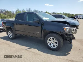 2021 Chevrolet Colorado 4WD LT with VIN 1GCGTCEN8M1138297, listed as a Copart auction lot 61762405 with 51,644 mi miles and Salvage title. Bid and sale history available at DreamBid. Image 4.