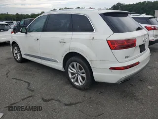 2018 Audi Q7 Premium Plus z VIN WA1LAAF71JD026440, wystawiony jako Copart lot #65244445 z przebiegiem Nie podano mil oraz Czysty tytuł • Clean title. Historia ofert i sprzedaży dostępna na DreamBid. Obrazek 2.