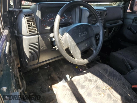 2004 Jeep Wrangler X with VIN 1J4FA39S64P721072, listed as a Copart auction lot 57512865 with Not provided miles and Clean title. Bid and sale history available at DreamBid. Image 8.