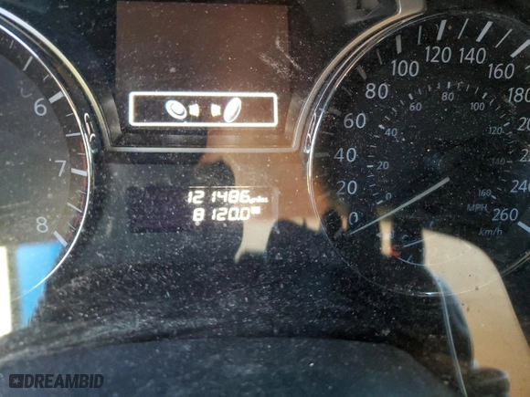 2014 Nissan Pathfinder SV with VIN 5N1AR2MMXEC609326, listed as a Copart auction lot 42709365 with 121,486 mi miles and Salvage Title. Bid and sale history available at carsss.com. Image 9.