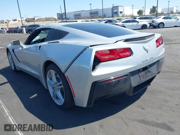 2016 Chevrolet Corvette 1LT with VIN 1G1YA2D79G5122185, listed as a IAAI auction lot 41948434 with 52,967 mi miles and . Bid and sale history available at DreamBid. Image 3.