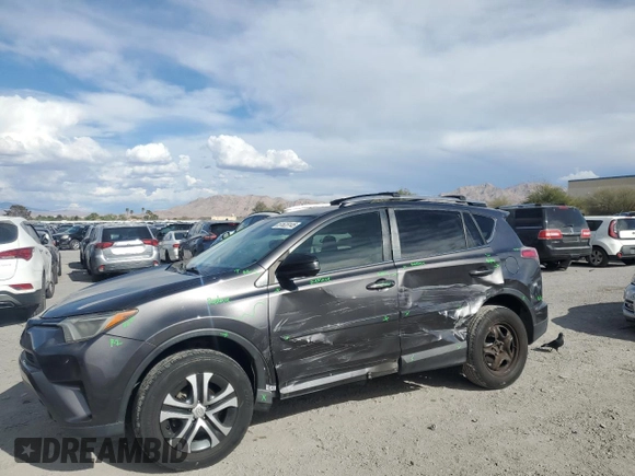 2017 Toyota RAV4 LE with VIN JTMZFREV5HJ707650, listed as a Copart auction lot 51628145 with 116,924 mi miles and Salvage Title. Bid and sale history available at DreamBid. Image 1.