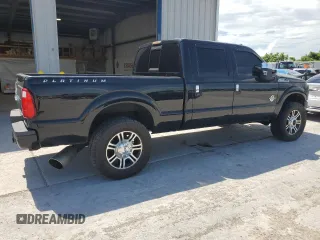 2016 Ford F-250 Lariat with VIN 1FT7W2BTXGEC20338, listed as a Copart auction lot 61798515 with 206,338 mi miles and Salvage title. Bid and sale history available at DreamBid. Image 3.