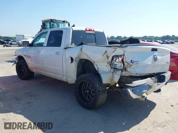 2018 Ram 1500 Big Horn with VIN 1C6RR7LT2JS329940, listed as a IAAI auction lot 41936862 with 265,474 mi miles and . Bid and sale history available at DreamBid. Image 3.