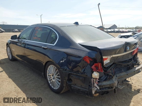 2012 BMW 7 Series 750Li xDrive with VIN WBAKC8C54CC434721, listed as a IAAI auction lot 42115443 with 109,368 mi miles and . Bid and sale history available at DreamBid. Image 3.