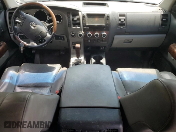 2010 Toyota Tundra 4WD Truck LTD with VIN 5TFHW5F17AX099536, listed as a Copart auction lot 57670074 with 282,722 mi miles and Salvage Title. Bid and sale history available at carsss.com. Image 8.