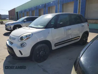 2017 FIAT 500L Trekking z VIN ZFBCFADH0HZ039862, wystawiony jako Copart lot #53530305 z przebiegiem 46 318 mil mil oraz Szkody całkowita. Historia ofert i sprzedaży dostępna na DreamBid. Obrazek 1.