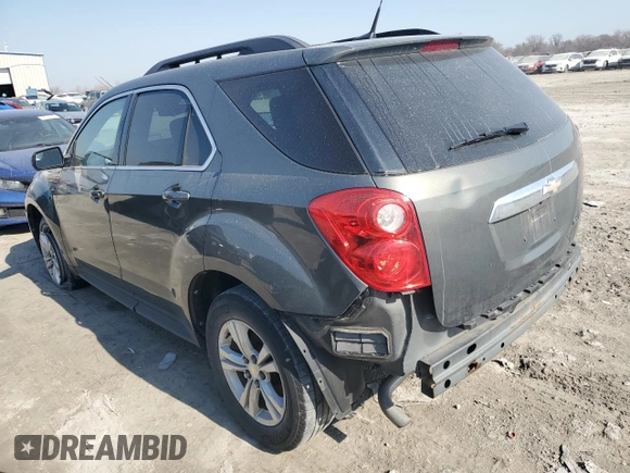 2012 Chevrolet Equinox LT w/1LT with VIN 2GNALDEK4C6312631, listed as a Copart auction lot 45966045 with 152,240 mi miles and Salvage Title. Bid and sale history available at carsss.com. Image 2.