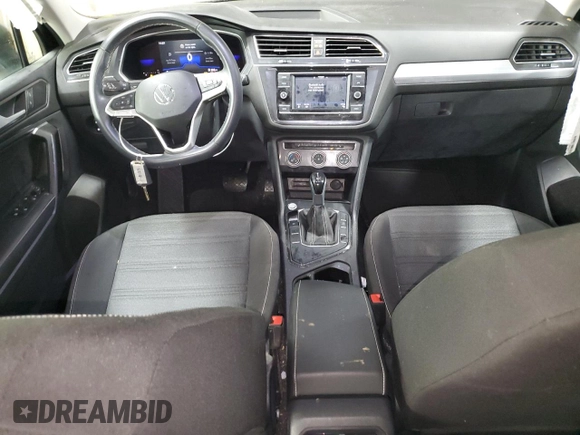 2023 Volkswagen Tiguan S с VIN 3VVRB7AX4PM052181, выставлен на аукционе Copart как лот 44632545 с пробегом 34 966 миль миль и Списание • Salvage title. История ставок и продаж доступна на DreamBid. Изображение 8.