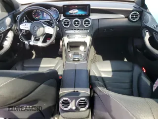 2019 Mercedes-Benz C 43 AMG with VIN 55SWF6EB7KU309344, listed as a Copart auction lot 50635725 with 64,153 mi miles and Salvage title. Bid and sale history available at DreamBid. Image 8.