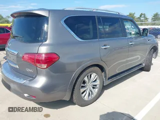 2015 Infiniti QX80 z VIN JN8AZ2NC8F9370971, wystawiony jako IAAI lot #40405096 z przebiegiem 71 990 mil mil oraz . Historia ofert i sprzedaży dostępna na DreamBid. Obrazek 4.