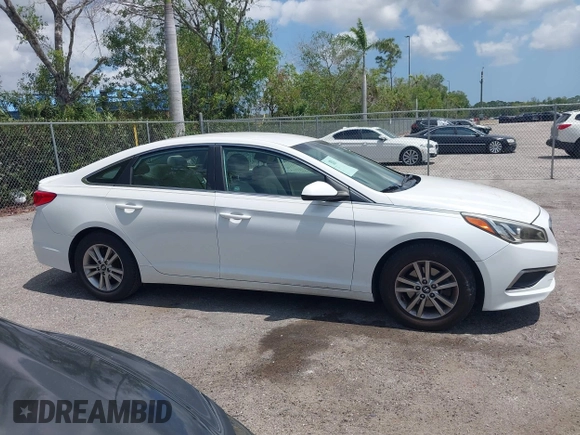 2017 Hyundai Sonata 2.4L with VIN 5NPE24AF2HH544508, listed as a IAAI auction lot 41962118 with 35,606 mi miles and . Bid and sale history available at carsss.com. Image 13.